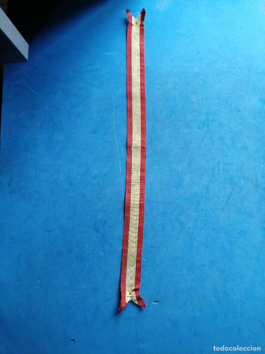 Military Antiques: Cinta medida de Nuestra Se&ntilde;ora del Pilar.