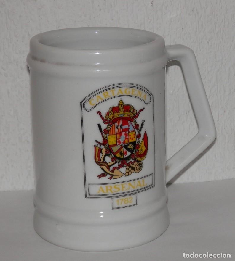 Military Antiques: JARRA MILITAR DEL ARSENAL DE CARTAGENA