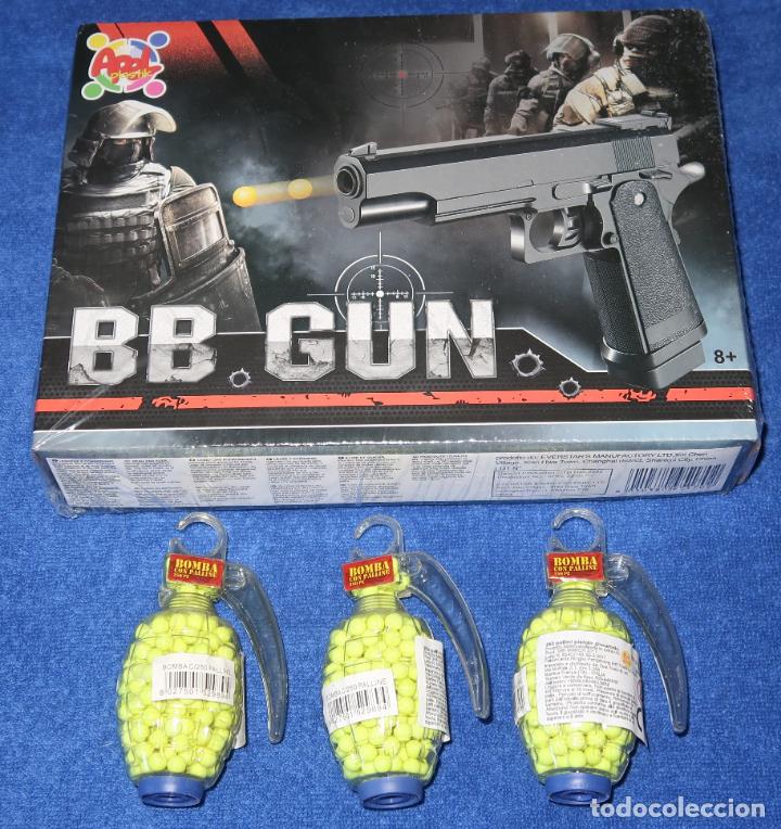 Military Antiques: BB Gun + 3 granadas de munici&oacute;n - Apel Plastik (2022)