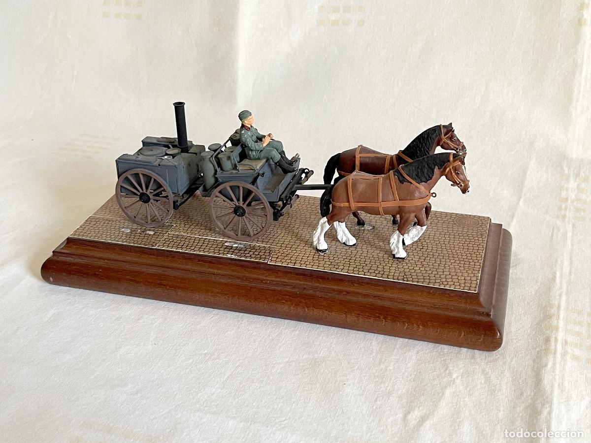 Military Antiques: Maqueta carro de cocina militar.