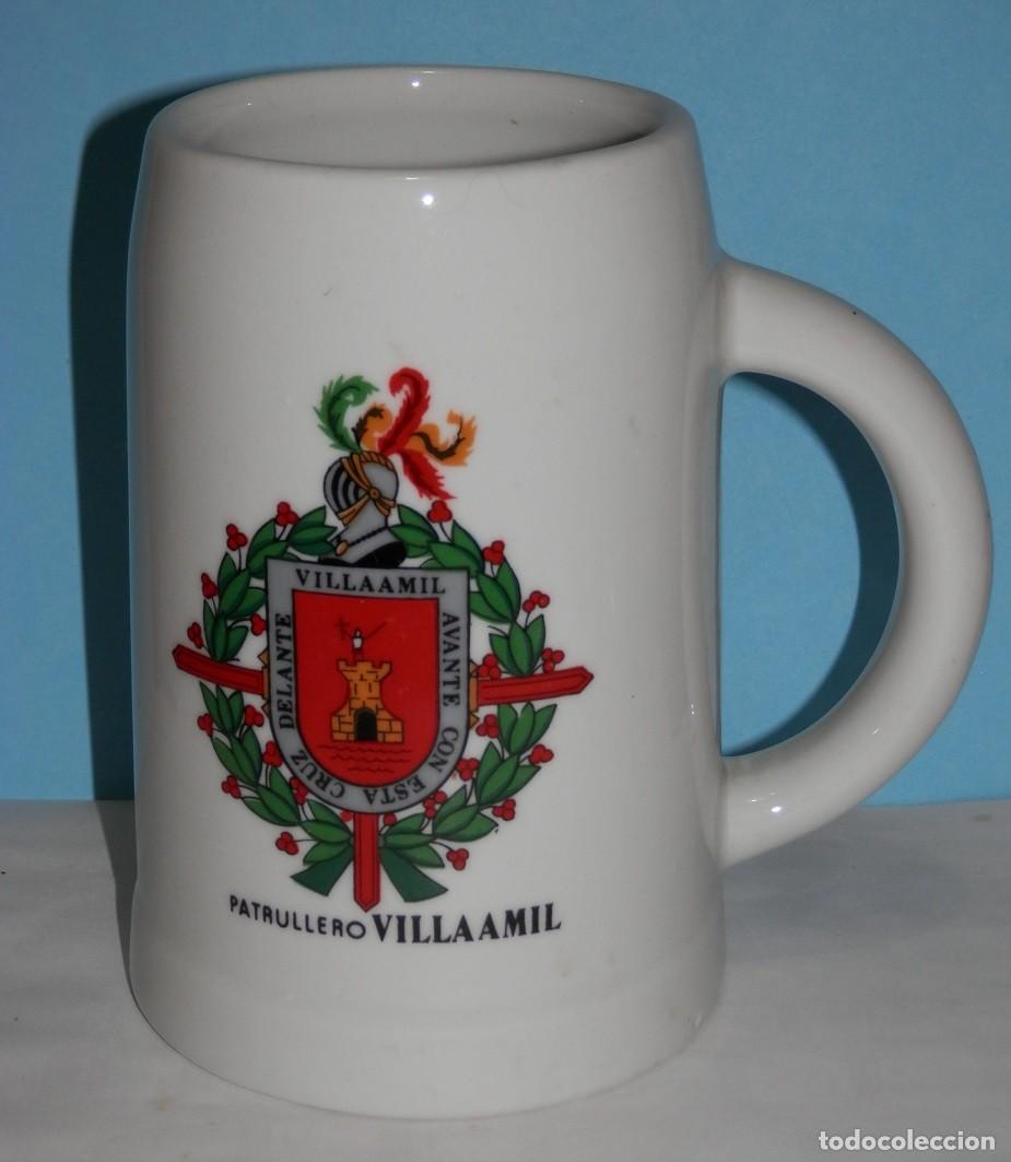 Militaria: JARRA DEL PATRULLERO VILLA AMIL