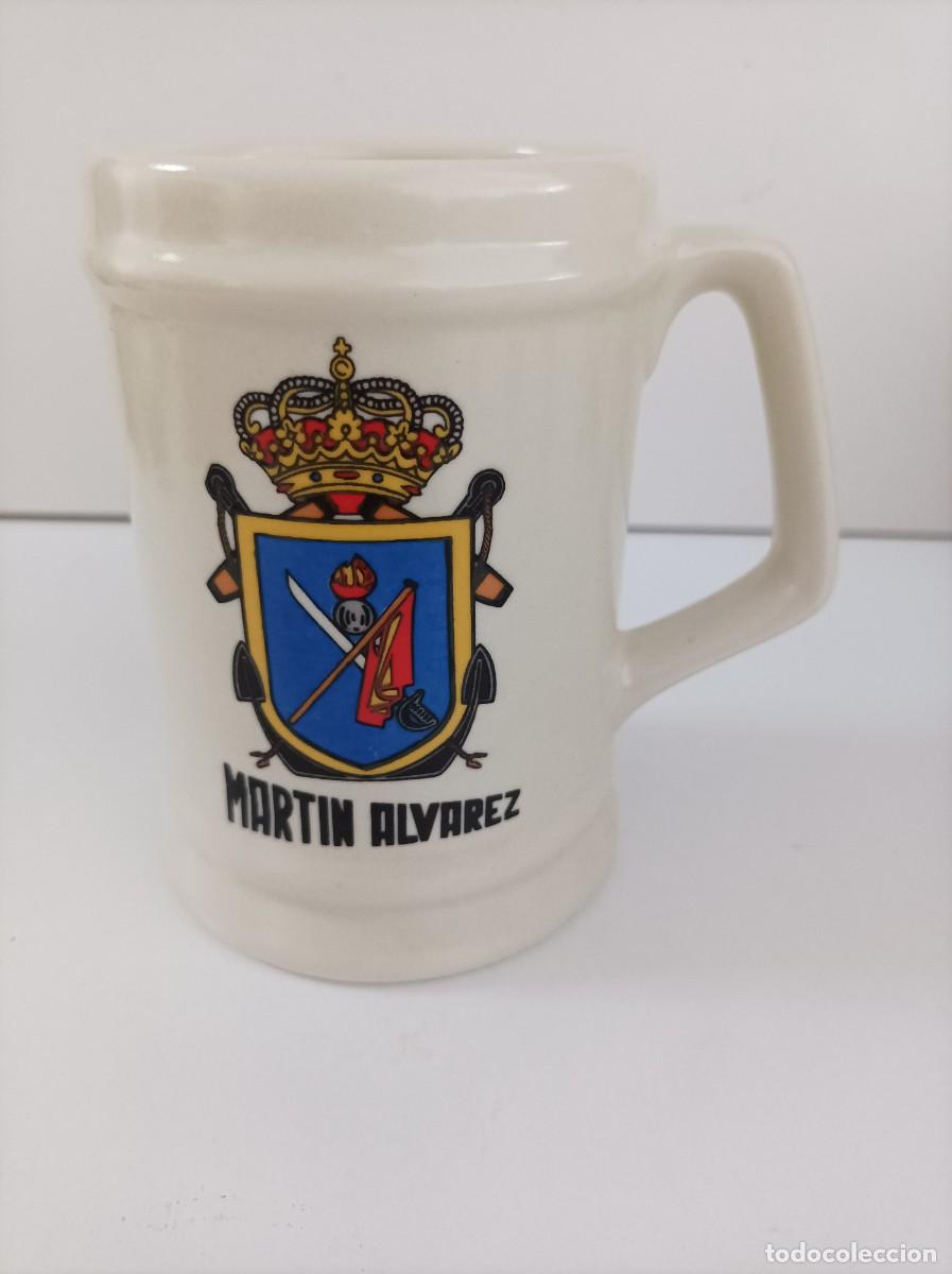 Military Antiques: Armada Espa&ntilde;ola. Jarra cer&aacute;mica. Buque de Desembarco L-12, &ldquo;Mart&iacute;n &Aacute;lvarez&rdquo;.