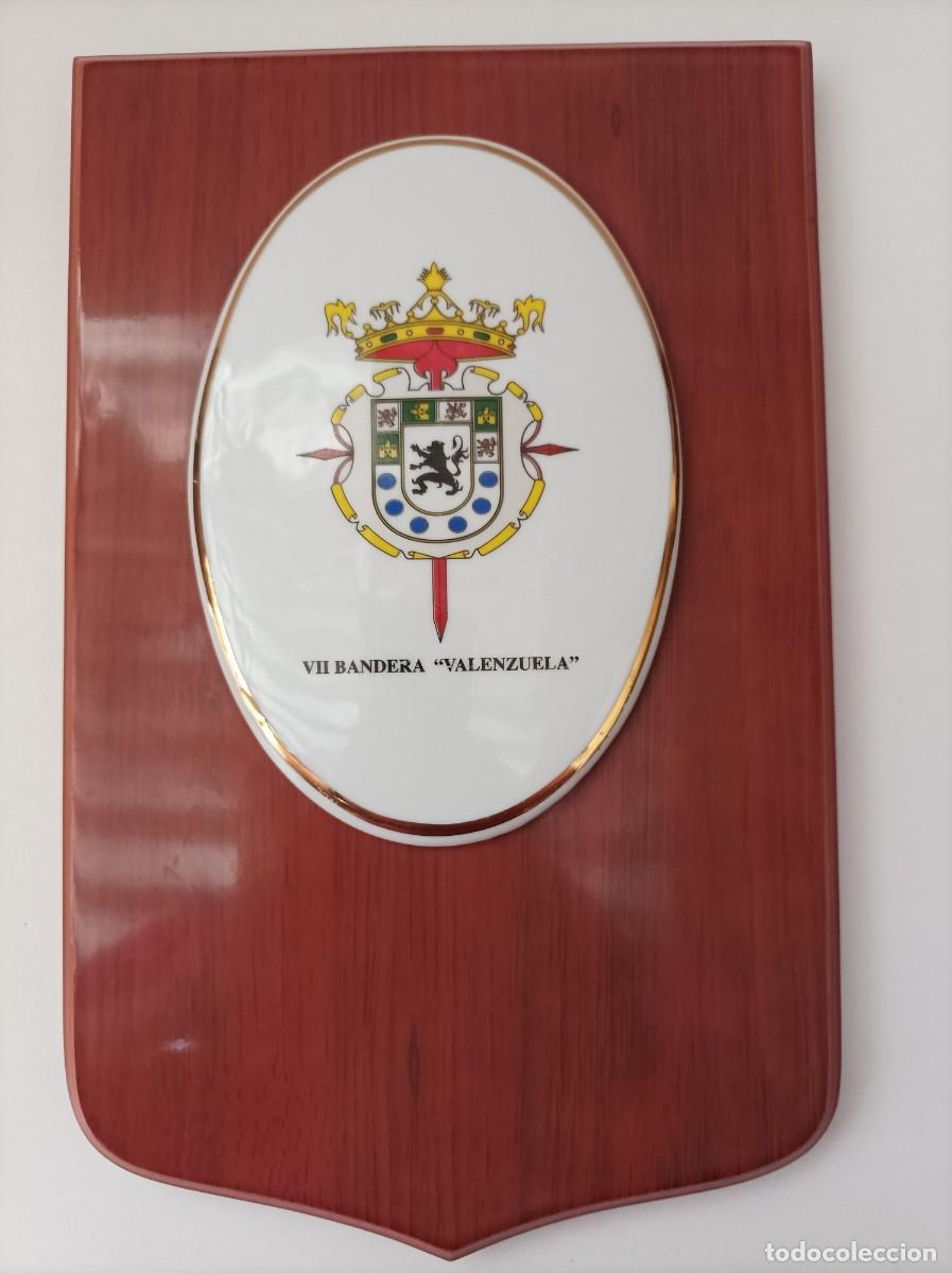 Military Antiques: Metopa militar - VII BANDERA &rdquo;VALENZUELA&rdquo; de La Legion.