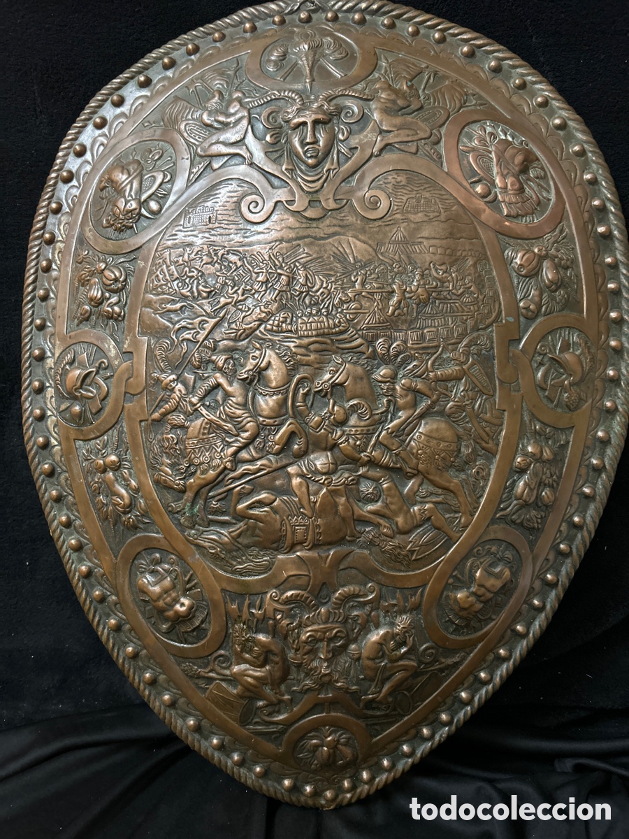 Militaria: Copia del escudo del desfile del rey Franc&eacute;s Enrique II