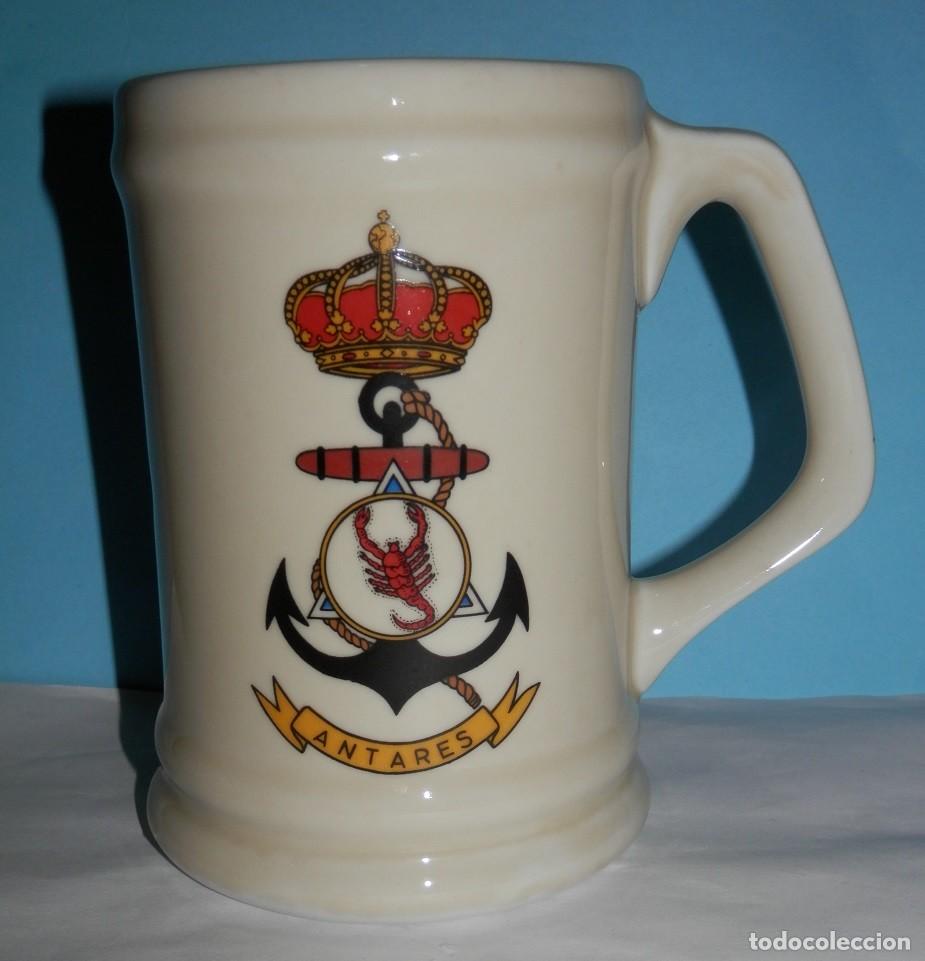 Military Antiques: JARRA MILITAR DEL BUQUE HIDROGR&Aacute;FICO ANTARES