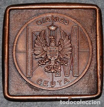 Military Antiques: ANTIGUO APLIQUE POLICIA MILITAR CIA N&ordm; 23 DE CEUTA