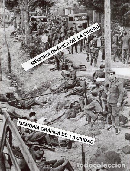 Military Antiques: ESPA&Ntilde;A. GUERRA CIVIL 1936-1939. FRENTE DE MADRID. EN LA SIERRA DE GUADARRAMA. IMAGEN OBTENIDA DE UN