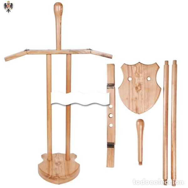Military Antiques: SOPORTE ARMADURA ROMANA LORICA SEGMENTADA GRIEGA MEDIEVAL DE MADERA