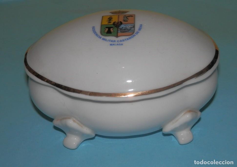 Militaria: CAJA PARA JOYAS DE LA RESIDENCIA MILITAR CASTANOM DE MENA - MALAGA