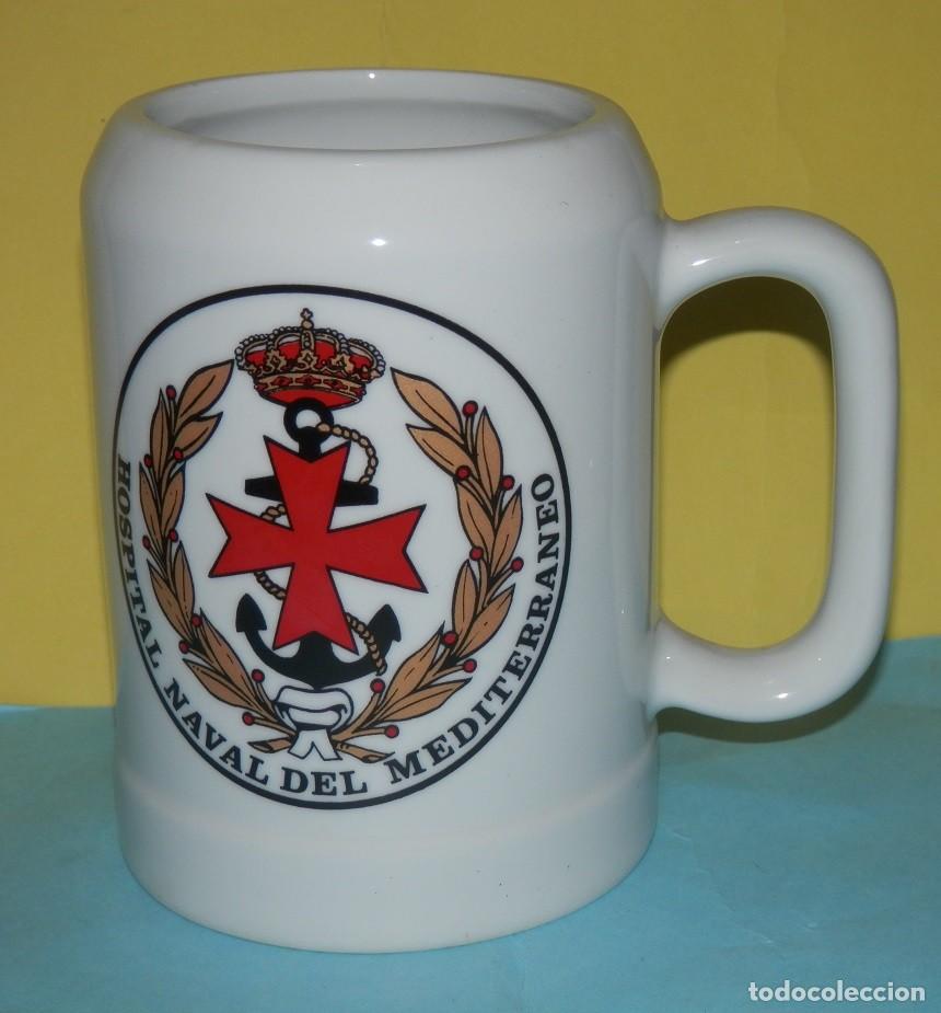 Military Antiques: JARRA MILITAR DEL HOSPITAL NAVAL DEL MEDITERRANEO