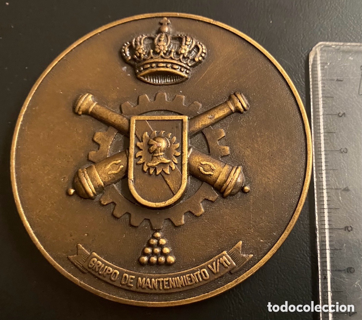 Military Antiques: MEDALL&Oacute;N DE MANO GRUPO DE MANTENIMIENTO ARTILLERIA