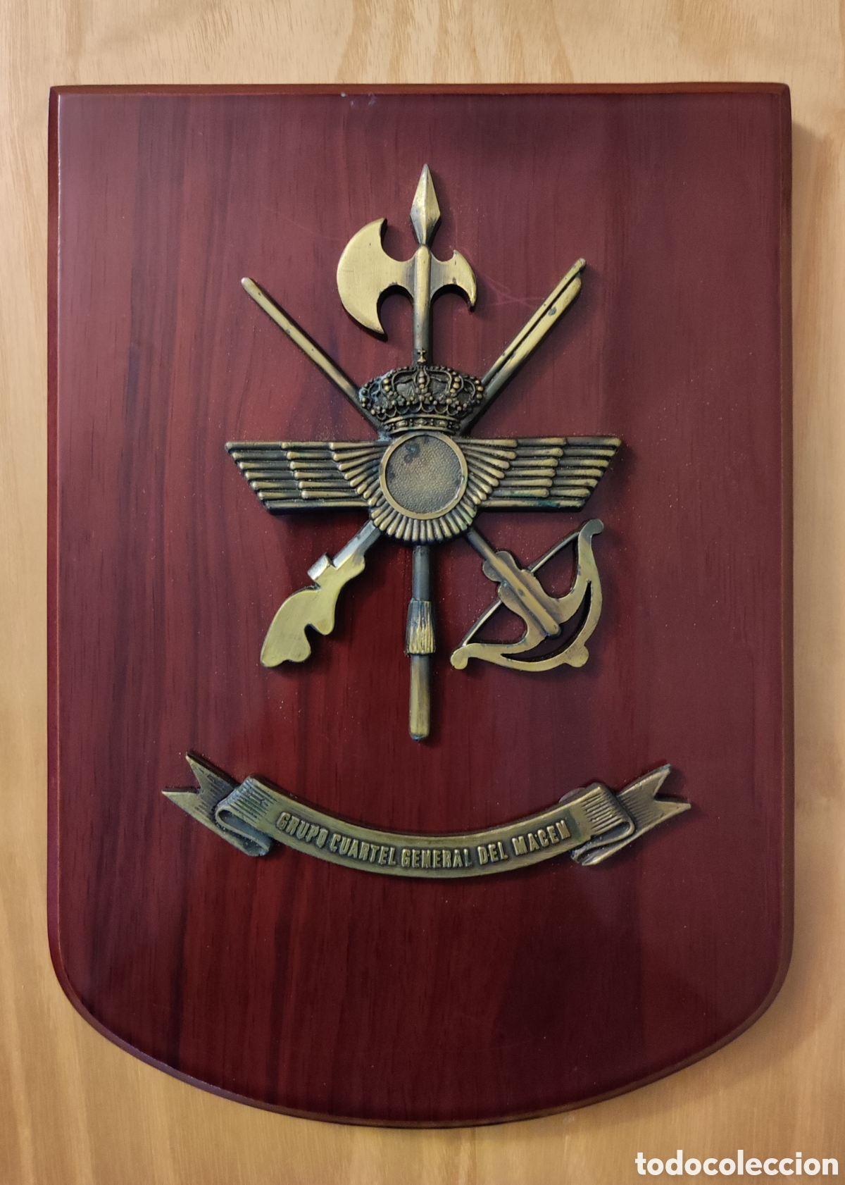 Military Antiques: Metopa Militar &rdquo;MACEN&rdquo;