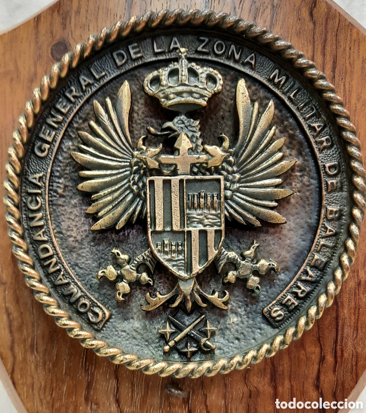 Military Antiques: Metopa militar comandancia General de la zona militar de Baleares