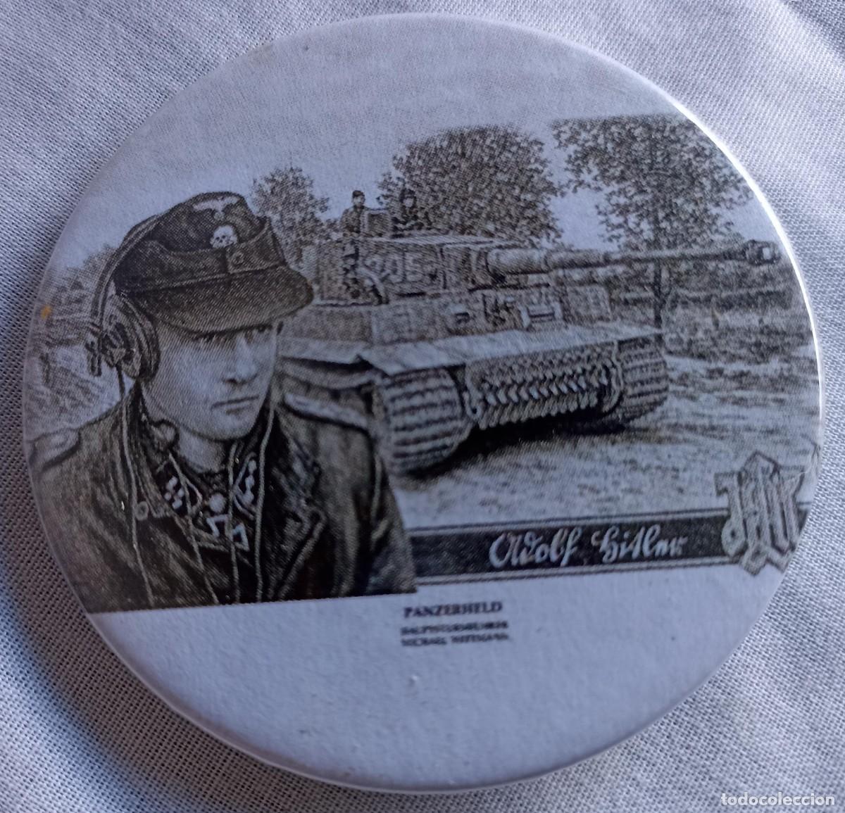 Militaria: Chapa Michael Wittman (III Reich Hitler- Nazi- Alemania) WWII de