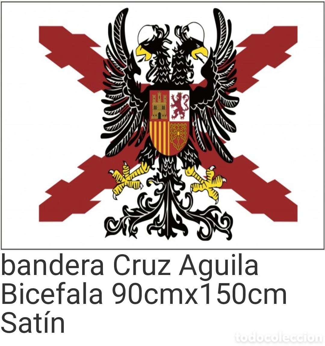 Military Antiques: Bandera &aacute;guila bicefala