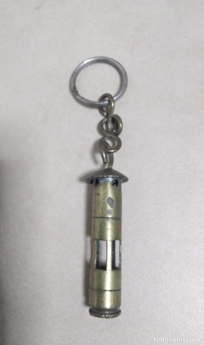 Military Antiques: Llavero l&aacute;mpara de mina. Arte de trincheras