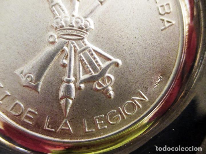 Militaria: DESPOJADOR TERCIO DUQUE ALBA II DE LA LEGI&Oacute;N. ALPACA PLATEADA. CONTRASTADO.