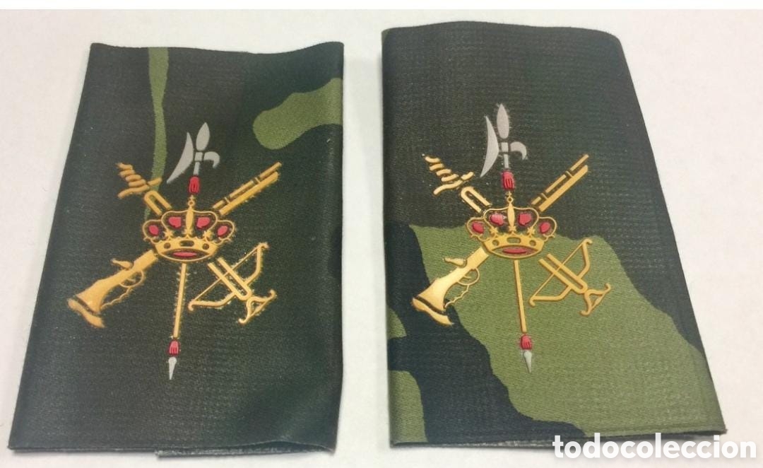 Militaria: Hombreras legi&oacute;n espa&ntilde;ola
