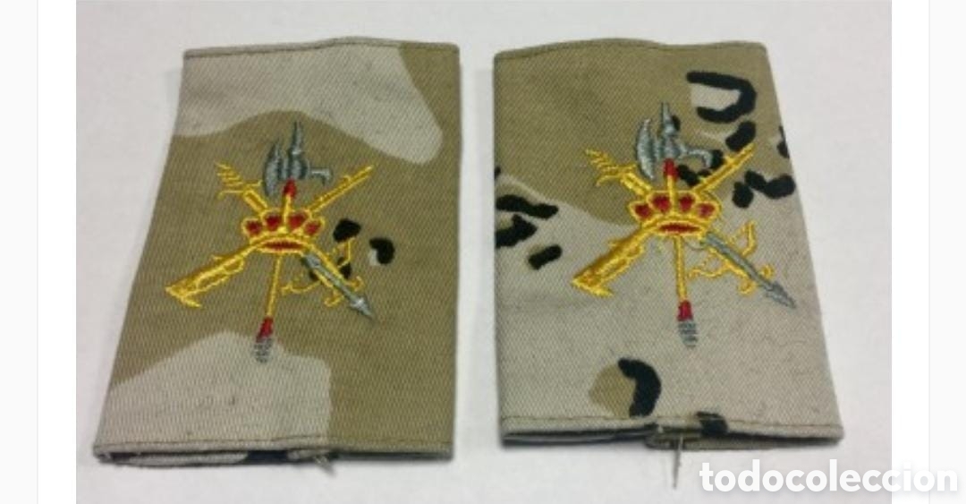Military Antiques: Hombreras legi&oacute;n espa&ntilde;ola