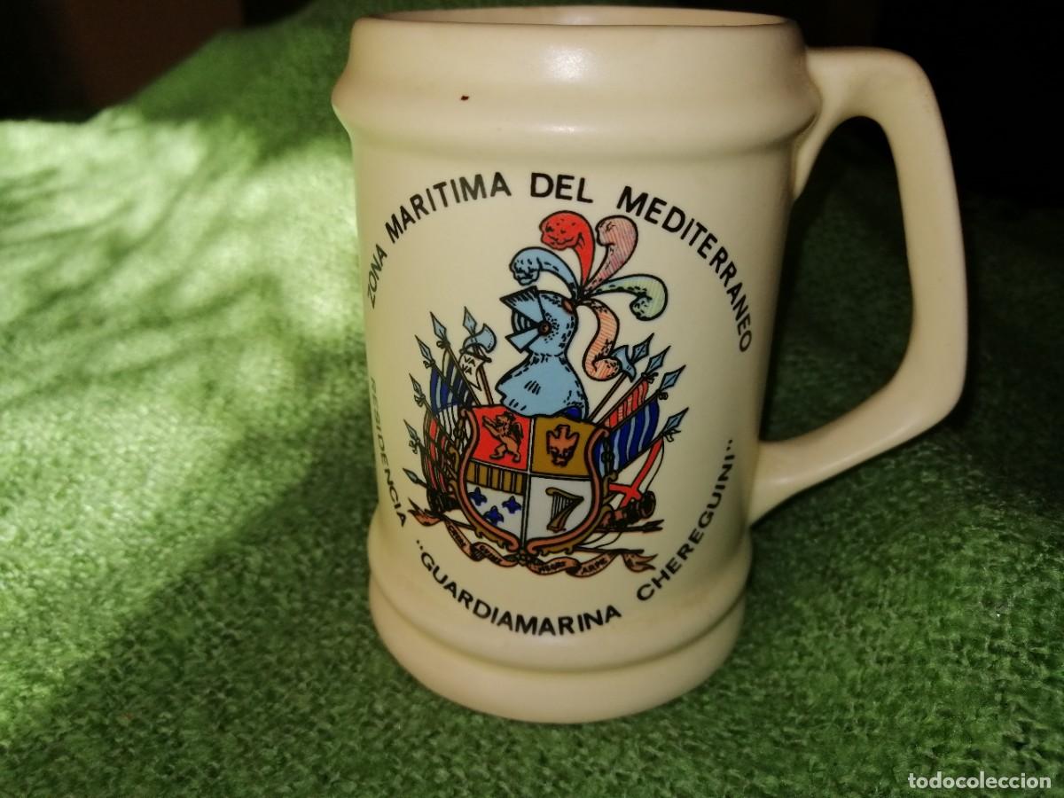 Military Antiques: Plato y Jarra Residencia Guardiamarina Chereguini