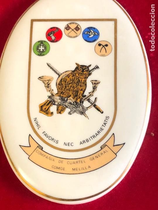 Militaria: COMPA&Ntilde;IA DE CUARTEL GENERAL COMGE MELILLA, NIHIL FAVORIS NEC ARBITRARIETATIS