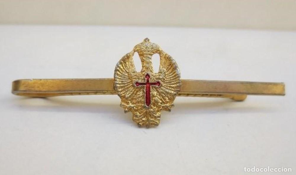 Military Antiques: ALFILER PASADOR DE CORBATA CON EL EMBLEMA DEL EJERCITO DE TIERRA, NUEVO.