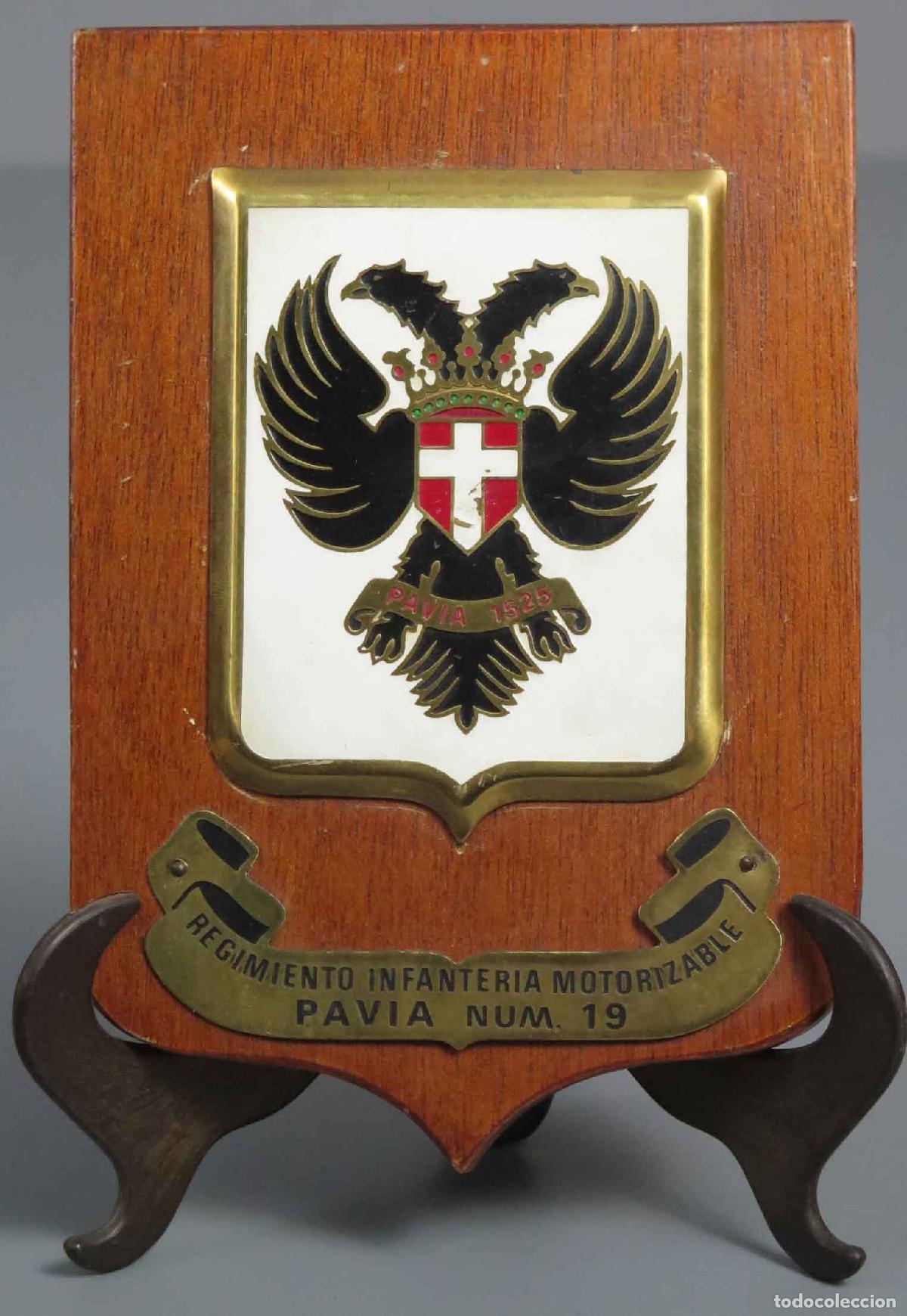 Military Antiques: METOPA. REGIMIENTO DE INFANTERIA MOTORIZABLE. PAVIA 19