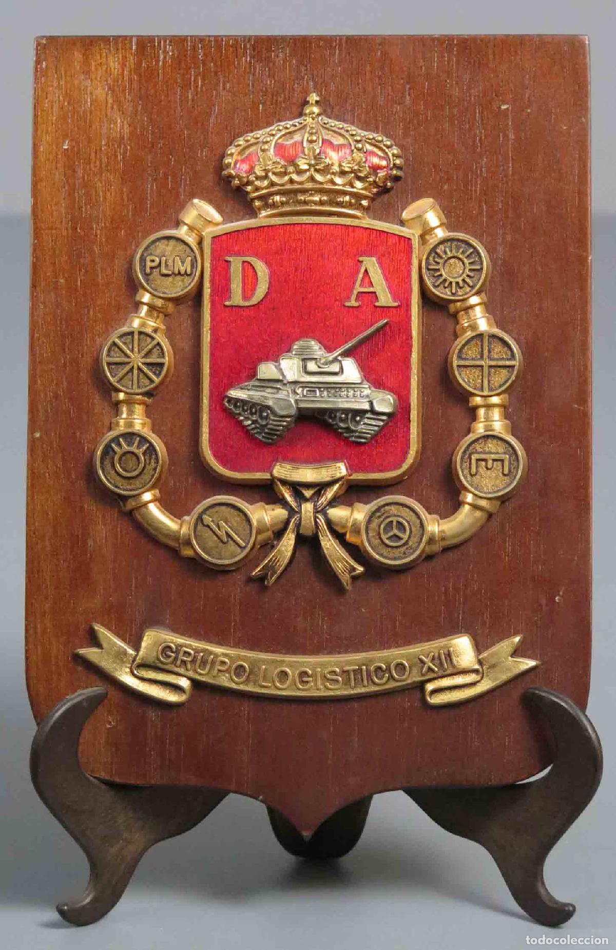 Militaria: METOPA. DIVISION ACORAZADA, GRUPO LOGISTICO XII