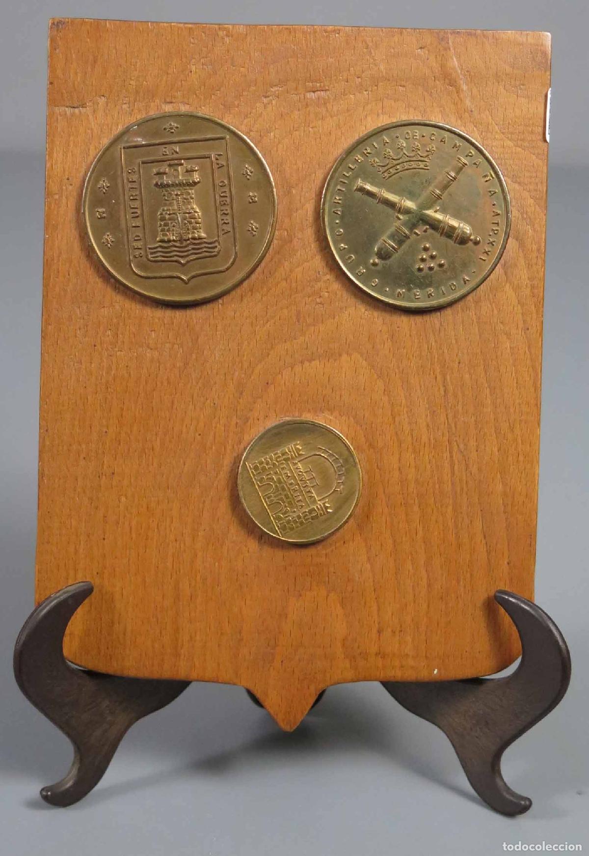 Military Antiques: METOPA. COMPUESTA POR MEDALLAS EJERCITO ESPA&Ntilde;OL