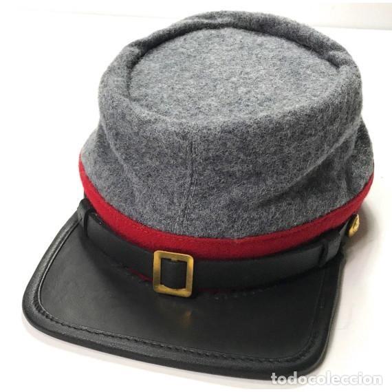 Militaria: KEPI CSA ARTILLERIA GUERRA CIVIL AMERICANA