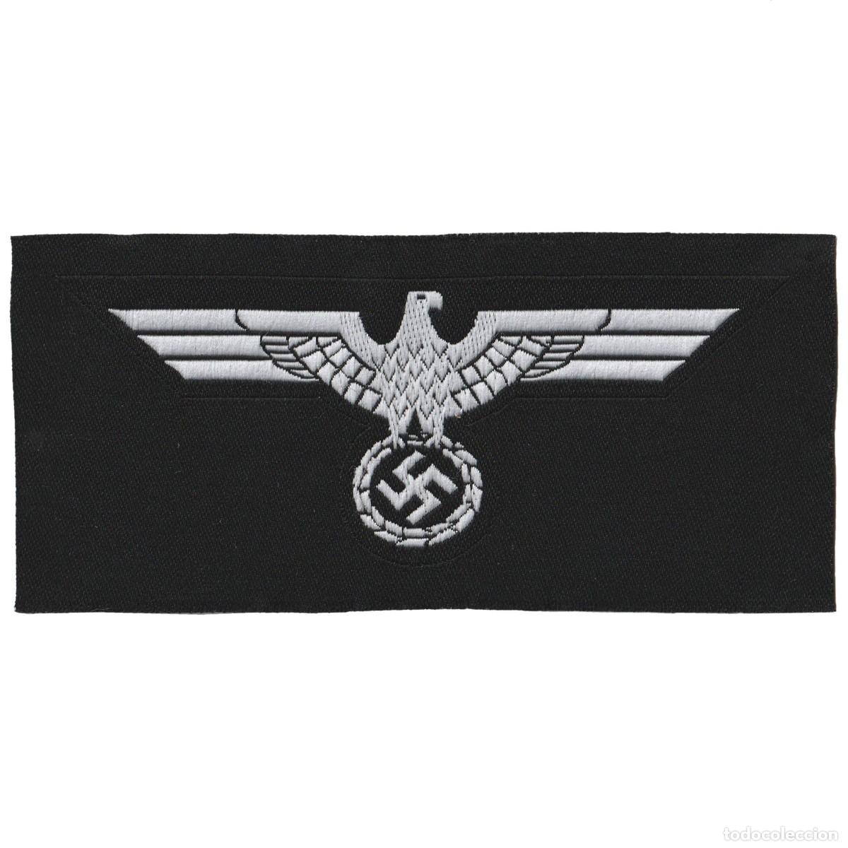Militaria: AGUILA DE PECHO TROPA PANZER NEGRO