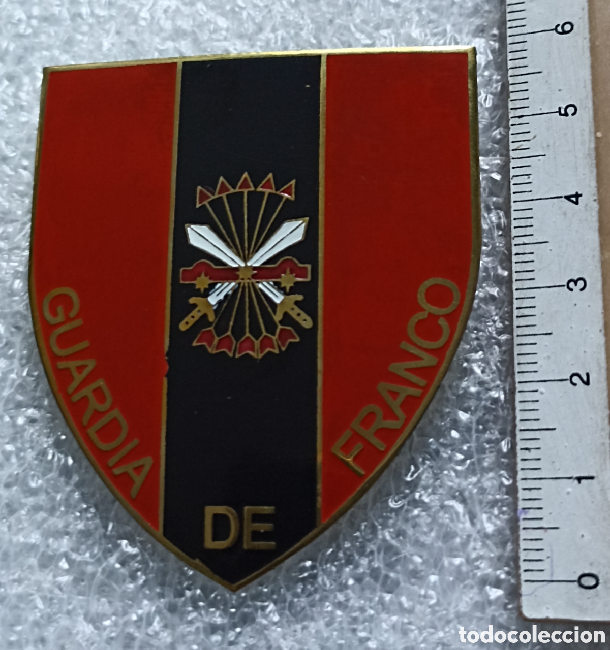 Military Antiques: PLACA DE PECHO, FALANGE, GUARDIA DE FRANCO