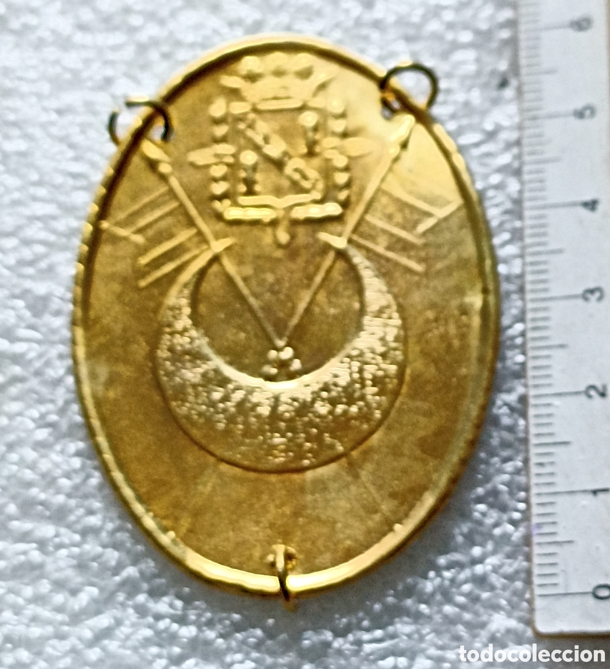 Militaria: PLACA DE BRAZO GUARDIA MORA DE FRANCO