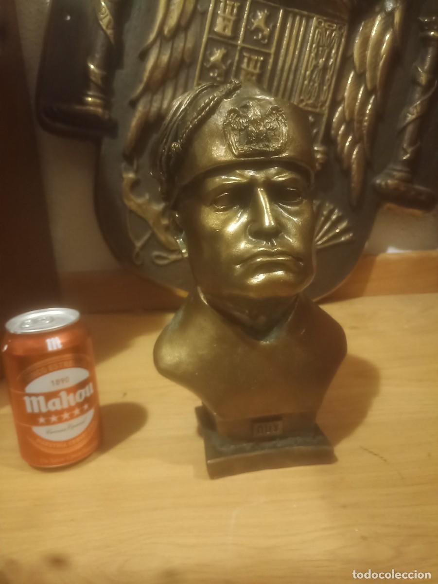 Militaria: Busto de mussolini, Duce.