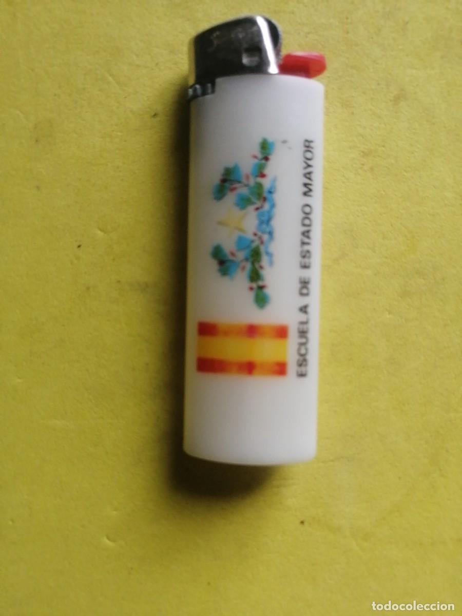 Militaria: Mechero Escuela de Estado Mayor