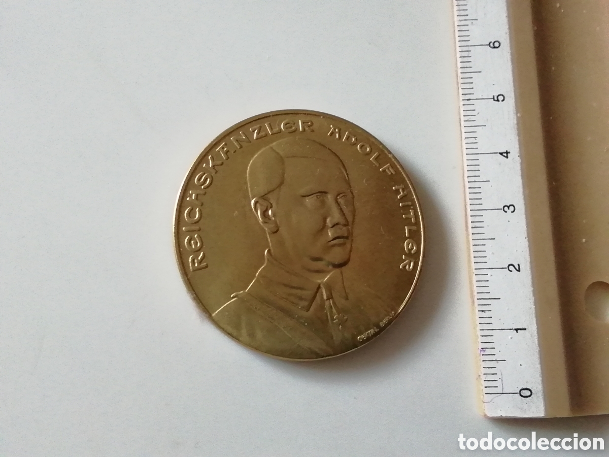 Militaria: MONEDA MEDALLA REICHSKANZLER ADOLF HITLER 30.1.33