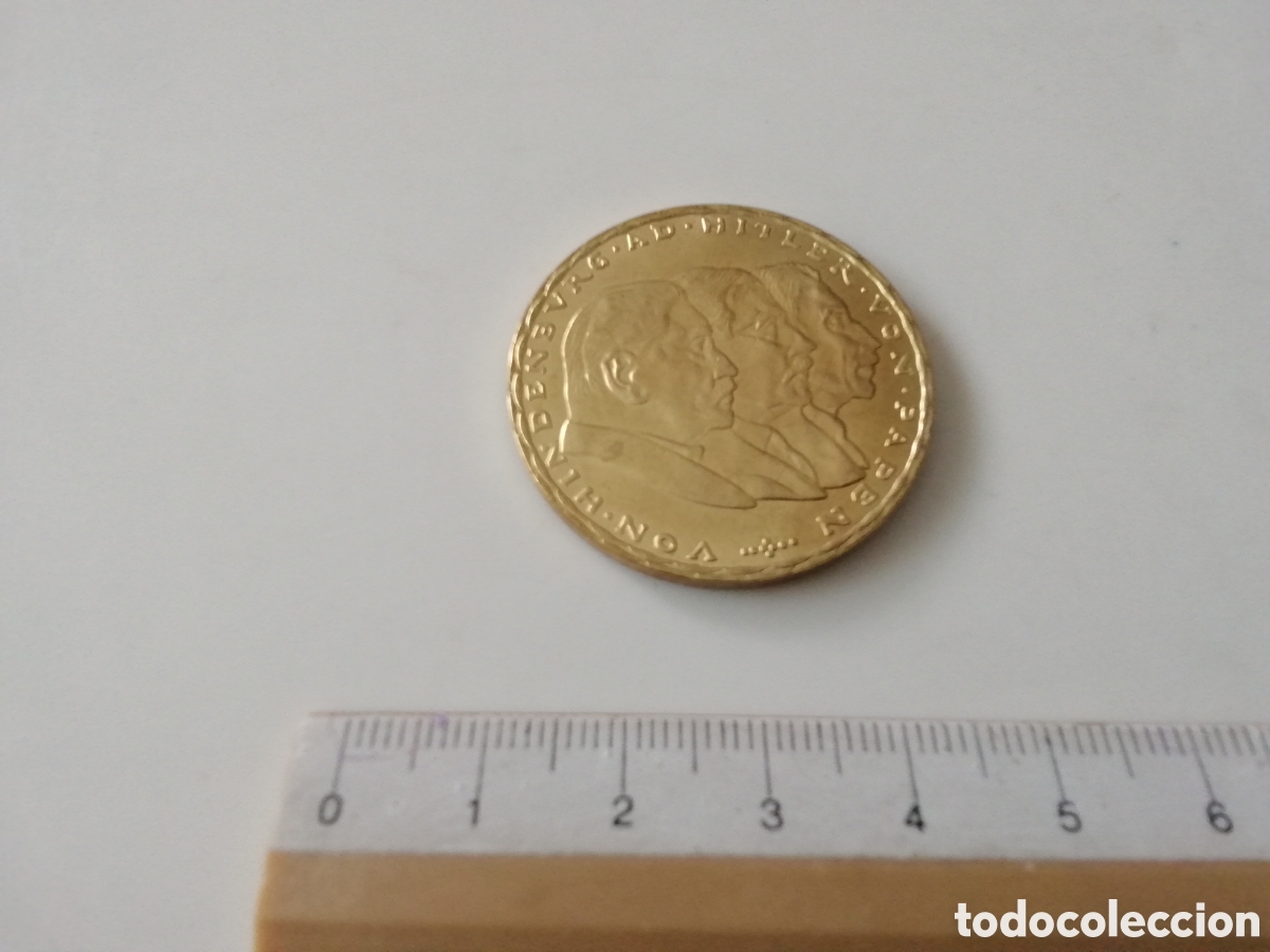 Military Antiques: MEDALLA MONEDA HITLER 30 JANUAR 1933