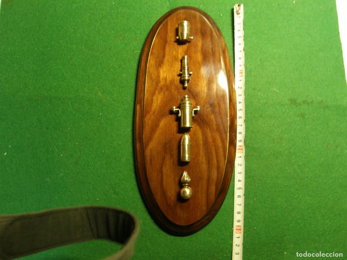 Militaria: Metopa artilleria hecha en el ramo