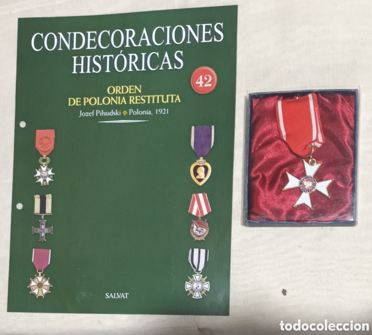 Militaria: Replica de medalla Orden de Polonia Restituta