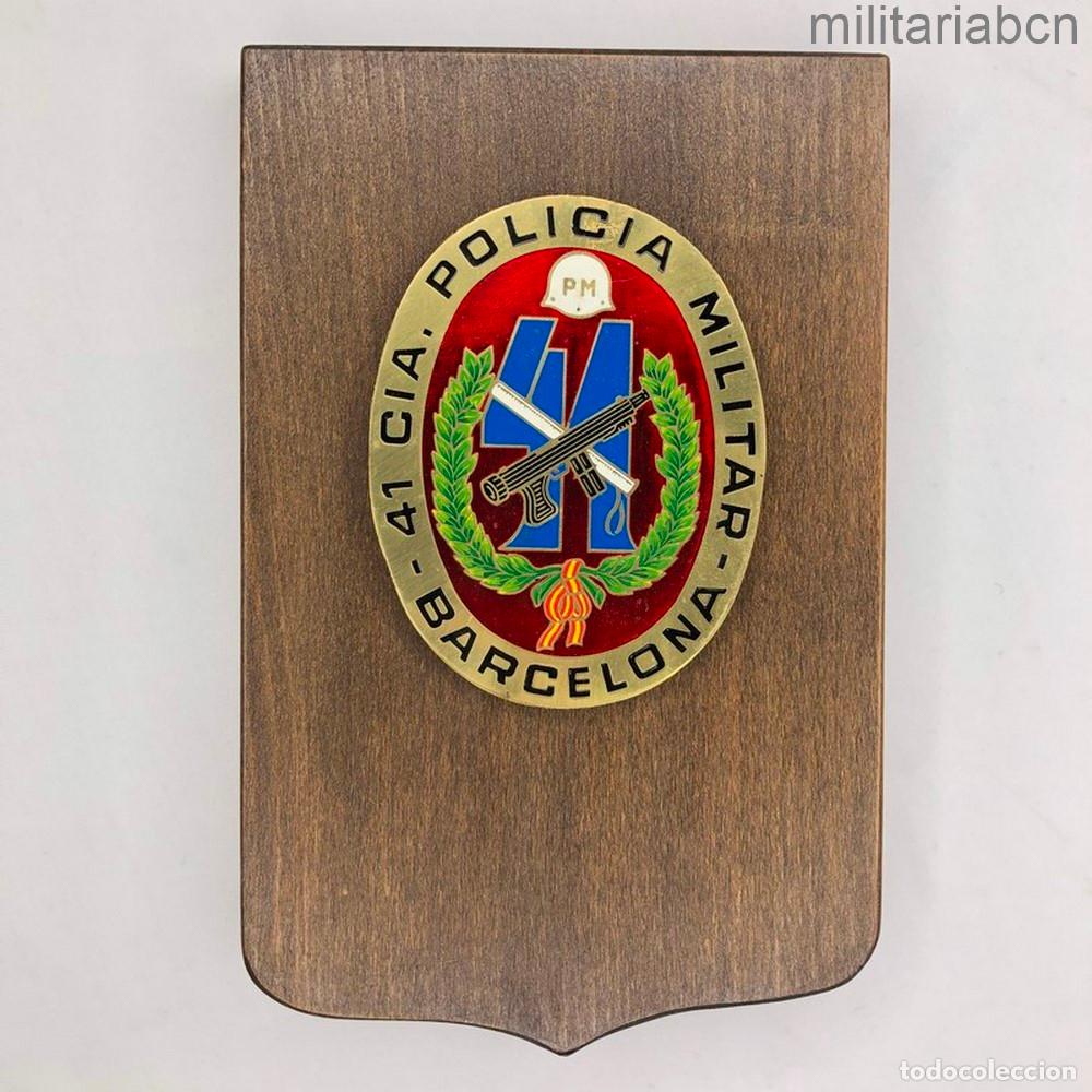 Military Antiques: Metopa de la 41&ordf; Compa&ntilde;&iacute;a Polic&iacute;a Militar de Barcelona