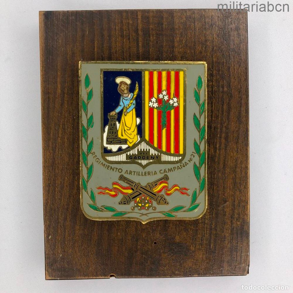 Military Antiques: Metopa Regimiento Artiller&iacute;a Campa&ntilde;a n&ordm; 21, Gardeny