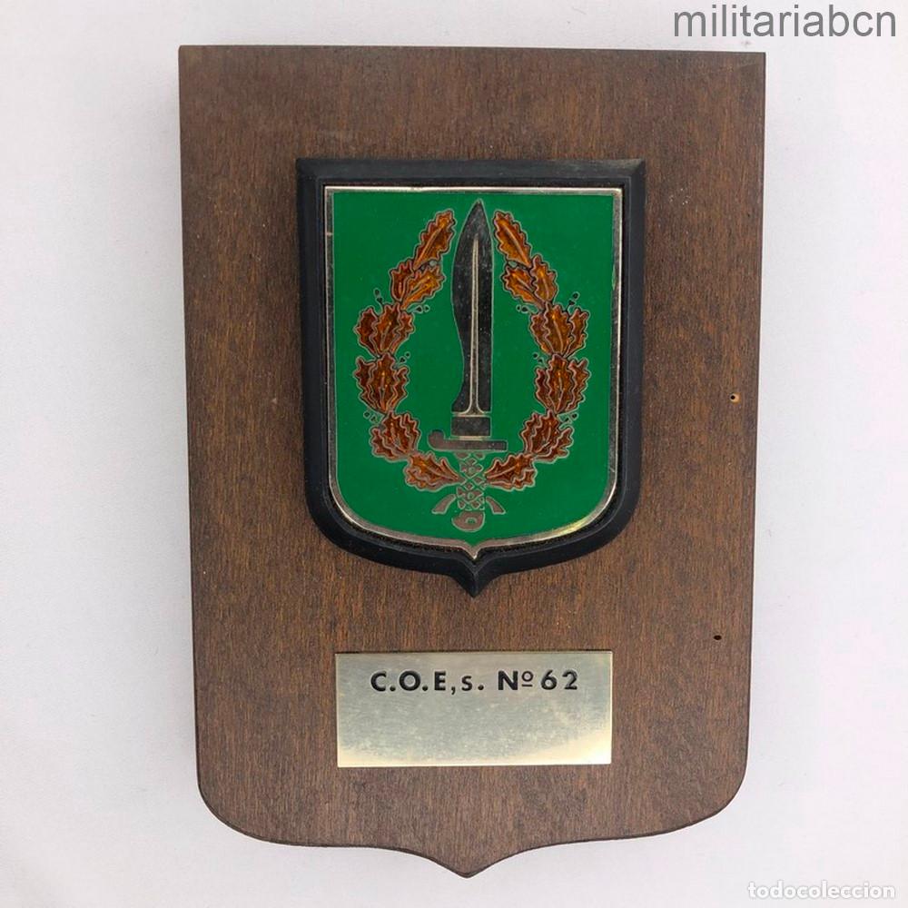 Military Antiques: Metopa de las COEs n&ordm; 62 (Compa&ntilde;&iacute;a de Operaciones Especiales). Bilbao.