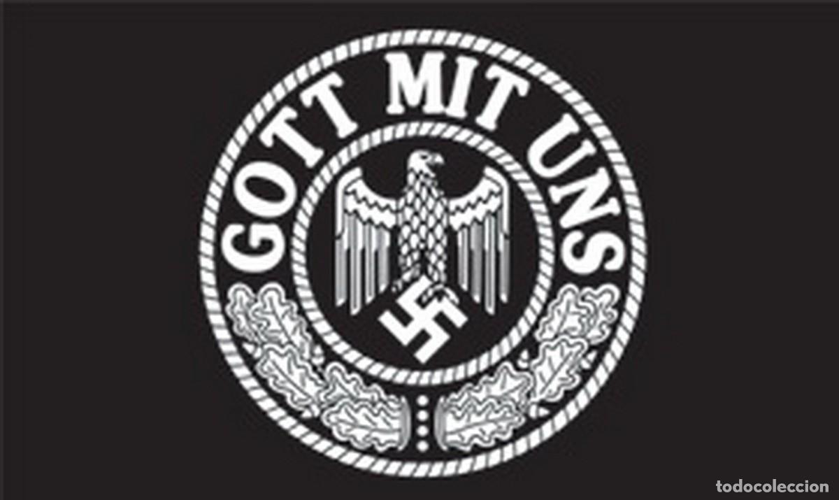 Militaria: BANDERA ALEMANIA HEBILLA HEER.