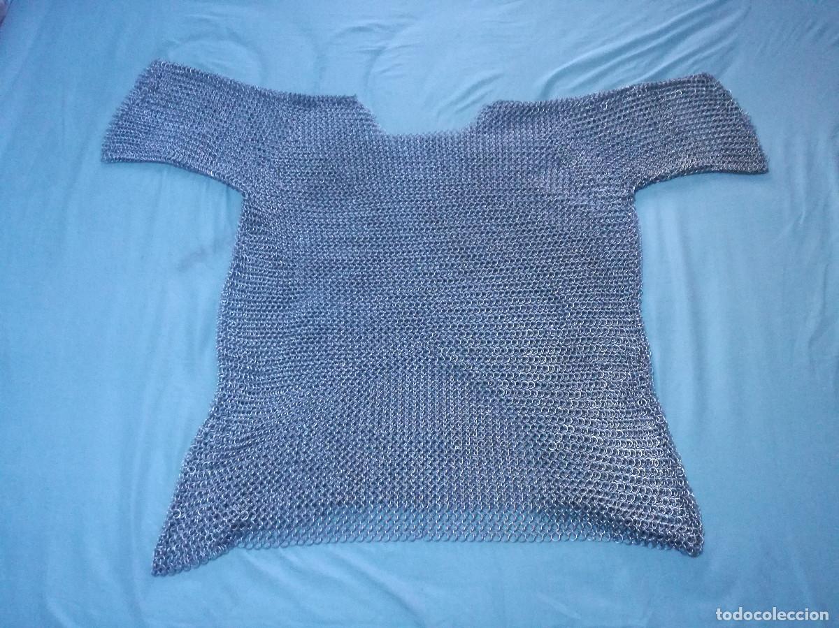 Militaria: COTA DE MALLA REPLICA MEDIEVAL ARMADURA CUERPO