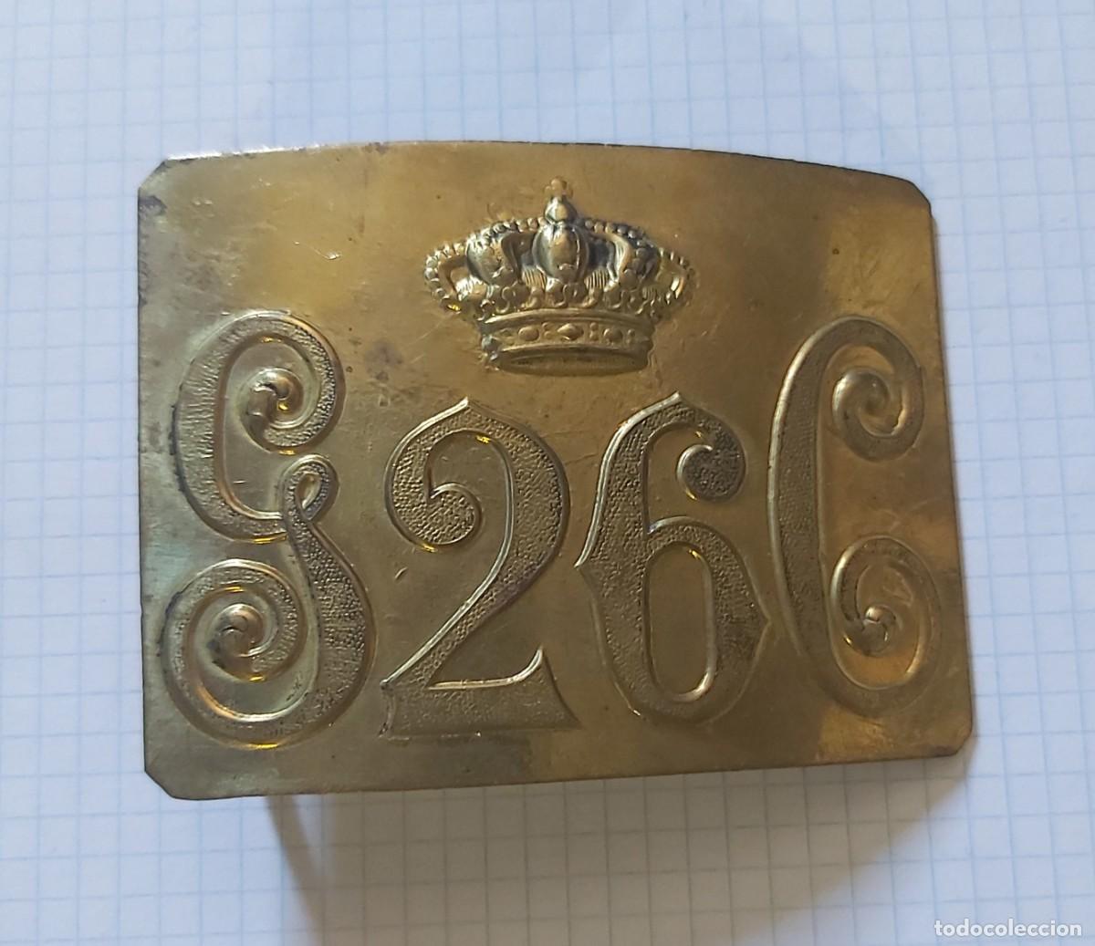 Military Antiques: Hebilla de la guardia civil 26, COPIA