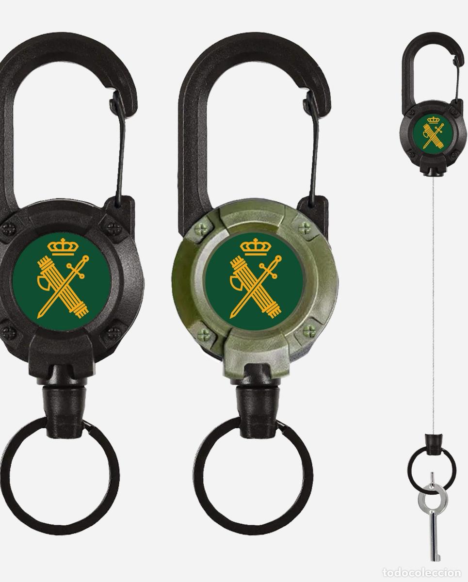 Militaria: Llavero extensible Guardia Civil