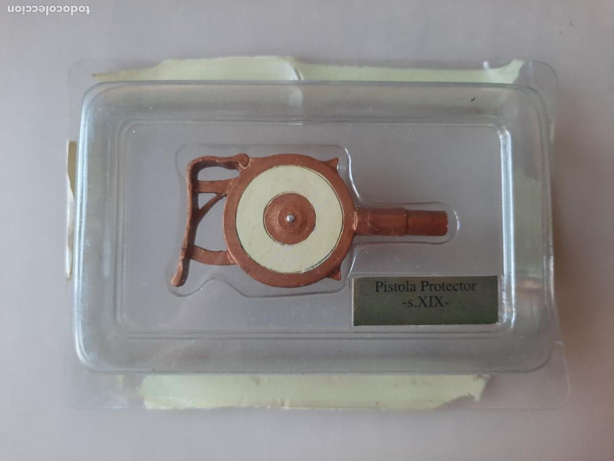 Military Antiques: PISTOLA PROTECTOR - S. XIX - MINIATURA