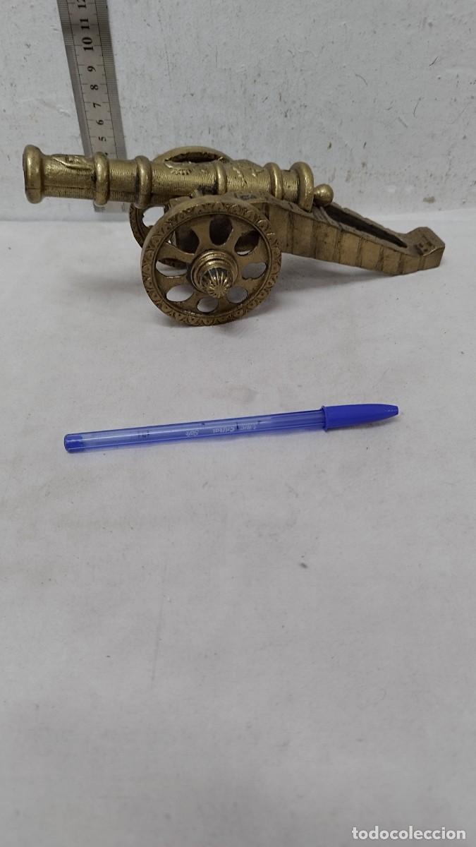 Militaria: Antiguo ca&ntilde;&oacute;n de bronce