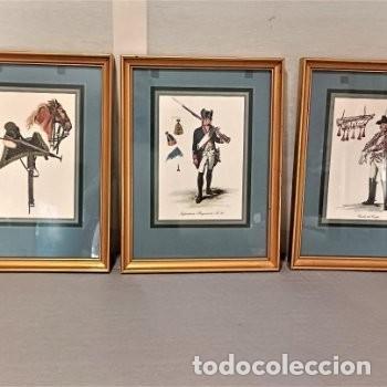 Military Antiques: Antiguos cuadros de laminas militares