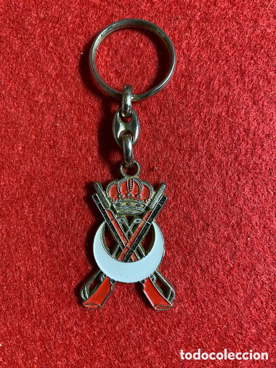 Militaria: LLAVERO MILITAR FUERZAS REGULARES